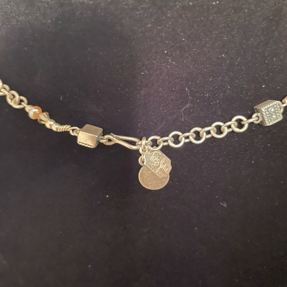 - Sterling Silver TRES JOLIE Designer Gemstone Necklace - Picture 8 of 9